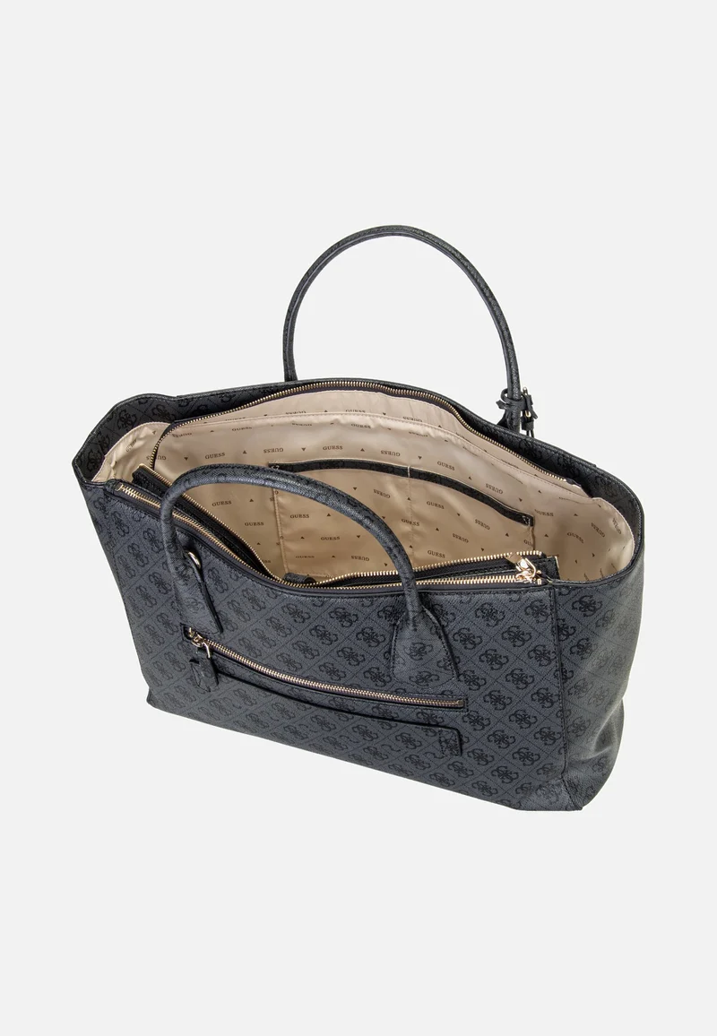 Marissa Logo Tech 82240 Coal Logo - Tote Bag