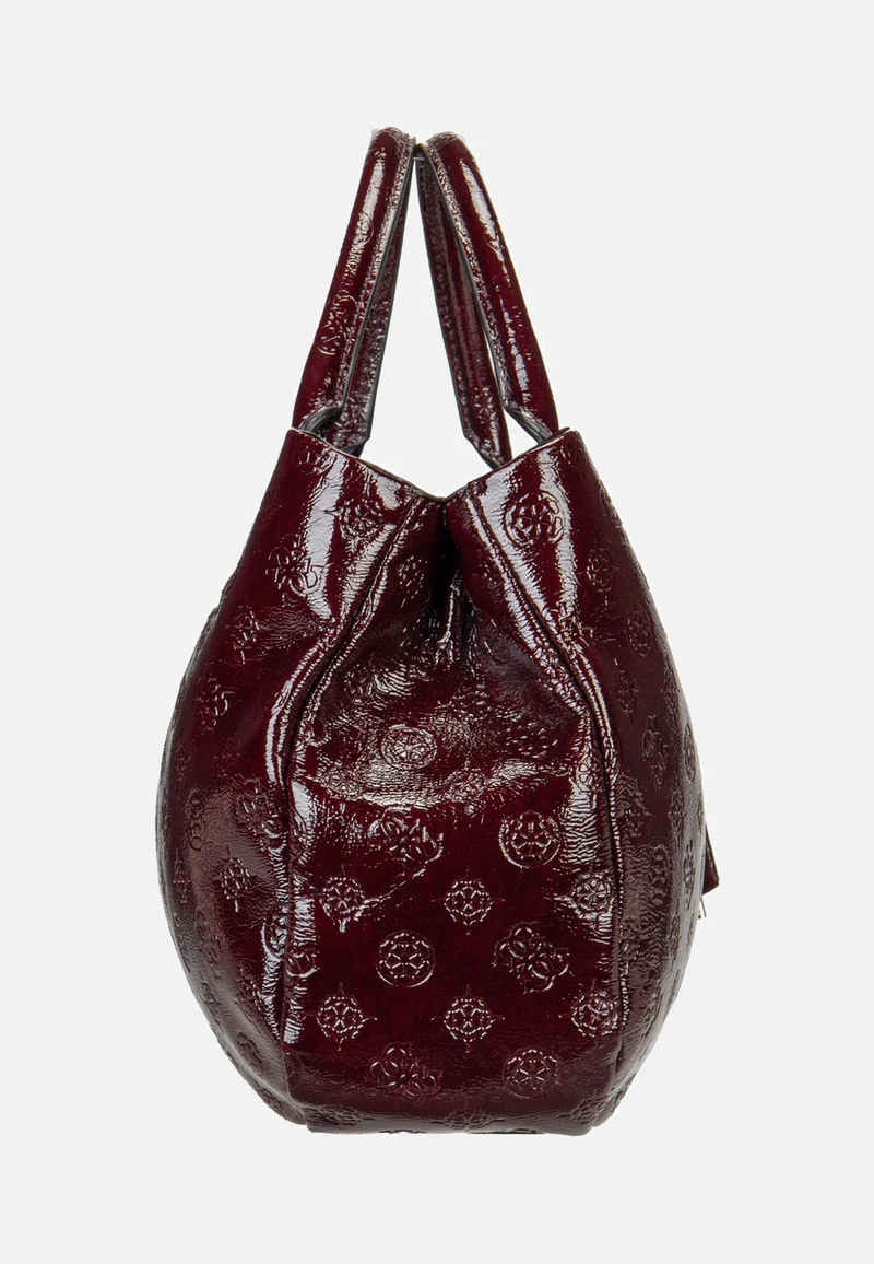 Carmella Girlfriend 25060 Burgundy Logo - Satchel