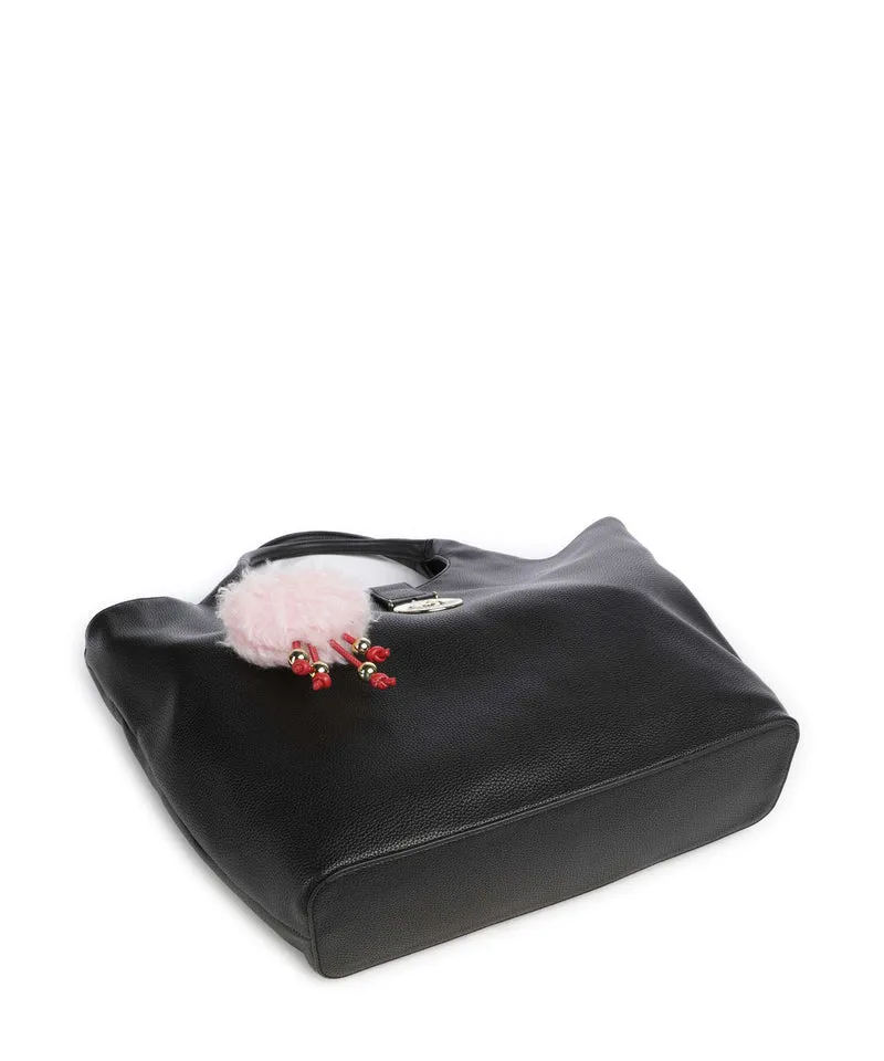 Love Moschino Bouncing Heart Shopper nero