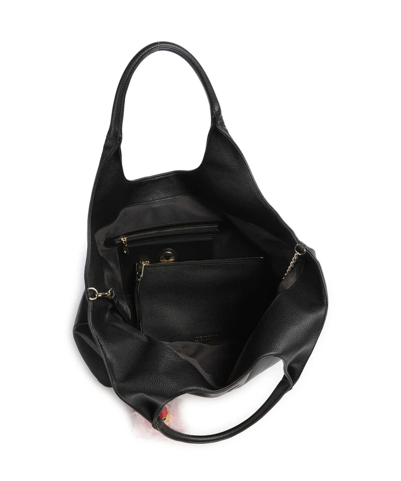 Love Moschino Bouncing Heart Shopper nero