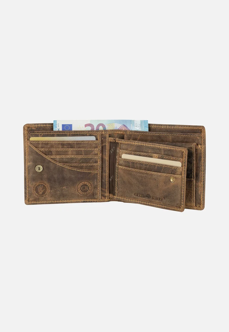 Vintage 1702 Brown - Portemonnaie