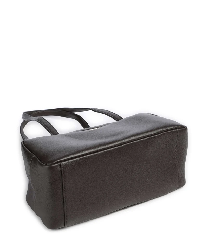 Kazar Solenne Schultertasche dark brown
