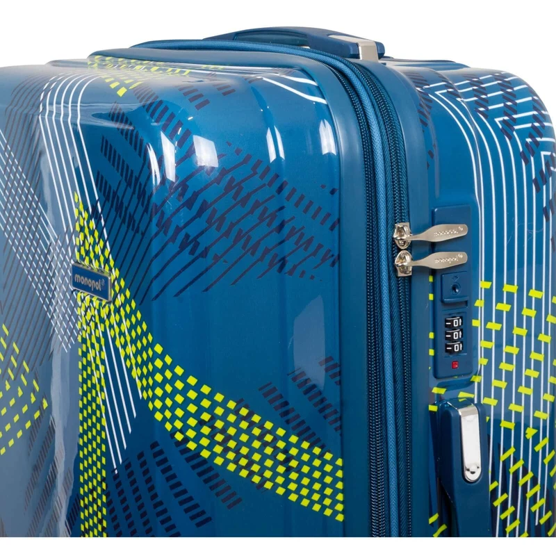 Design-Koffer Reisekoffer Ravenna – bunte Reisekoffer mit Wiedererkennungswert – Hartschale ABS/Polycarbonat – leicht & robust