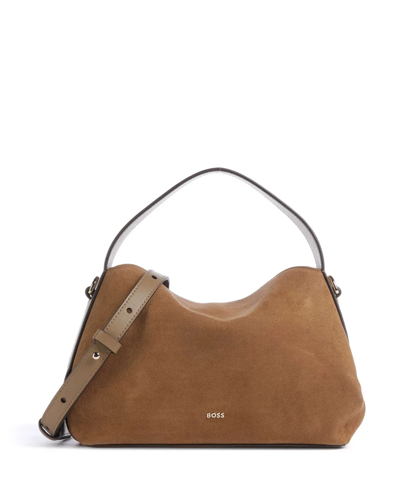 BOSS Caylie Handtasche medium beige
