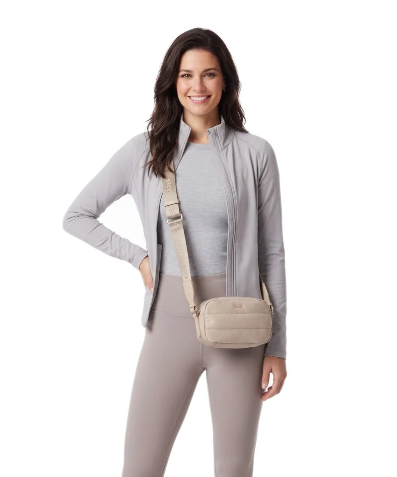 BOSS Sandy Umhängetasche light beige