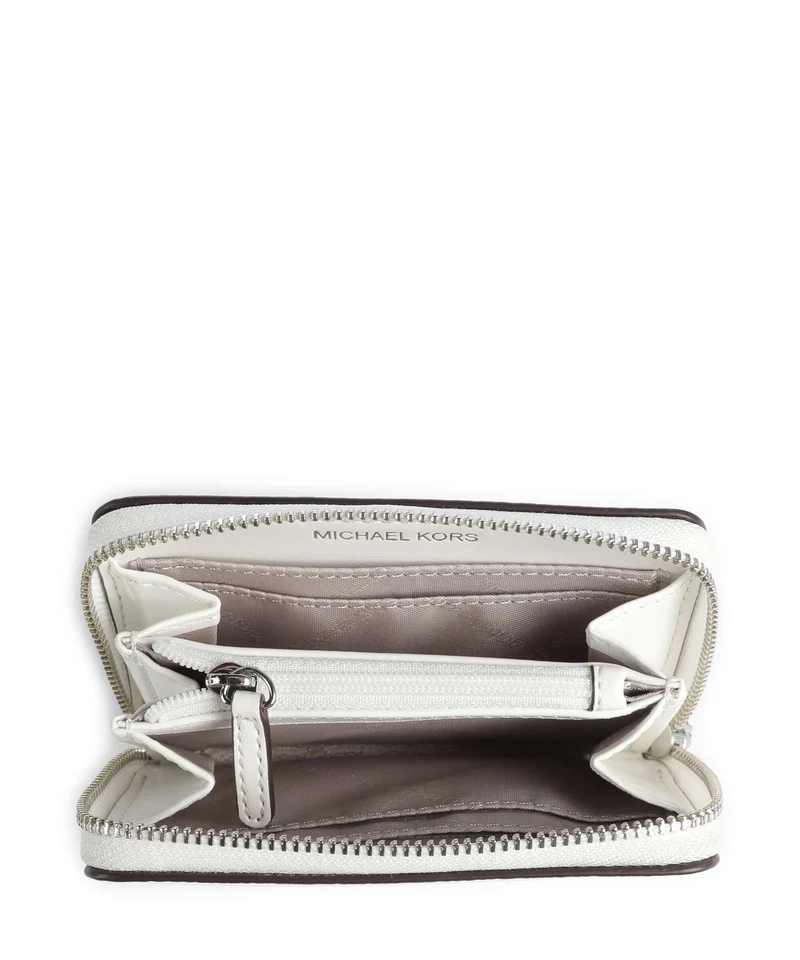 Michael Kors Jet Set Geldbörse optic white
