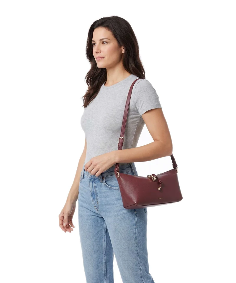 Furla Debby Mini Schultertasche red apple