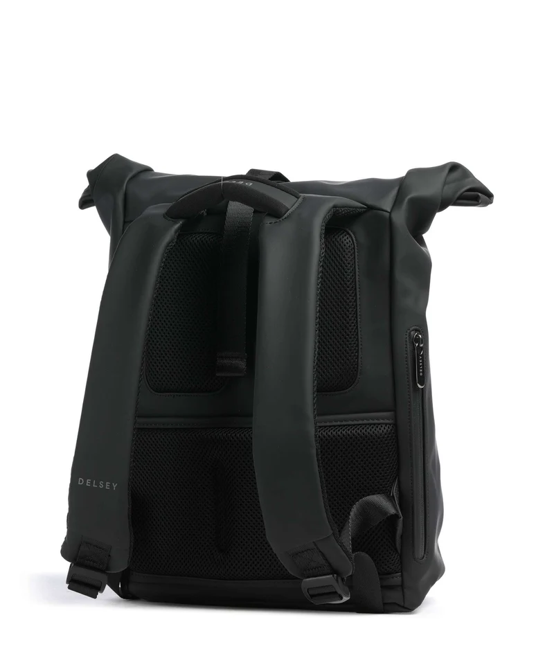 Delsey Paris Turenne Soft Rolltop Rucksack black