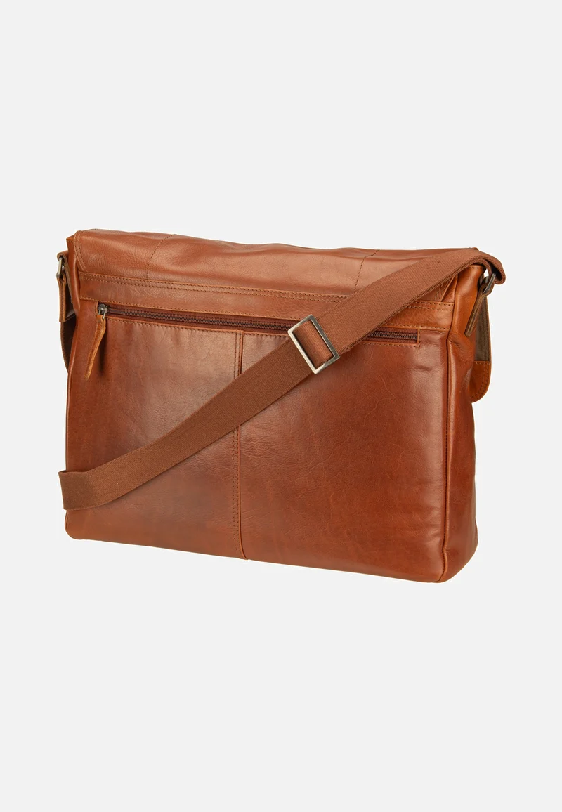 Waxy Vintage A4 Messenger Tobacco Nut - Umhängetasche