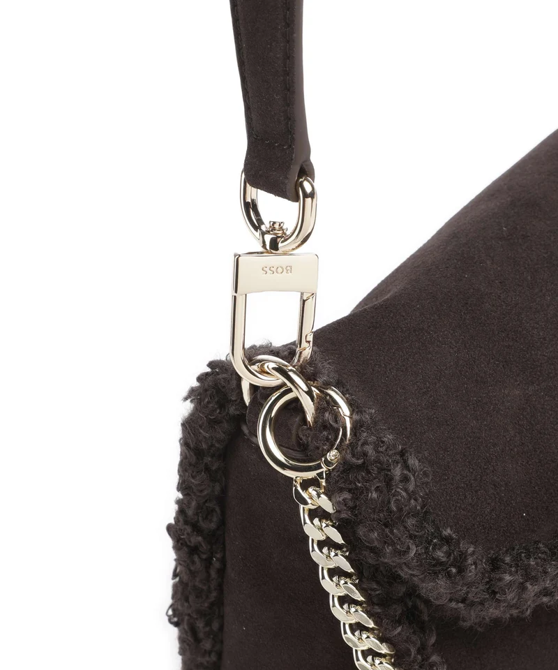 BOSS Beyond Schultertasche dark brown