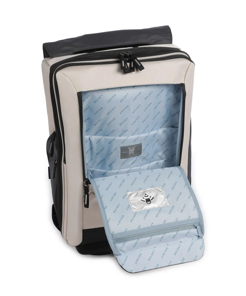 Delsey Paris Securflap Rucksack-Trolley sand