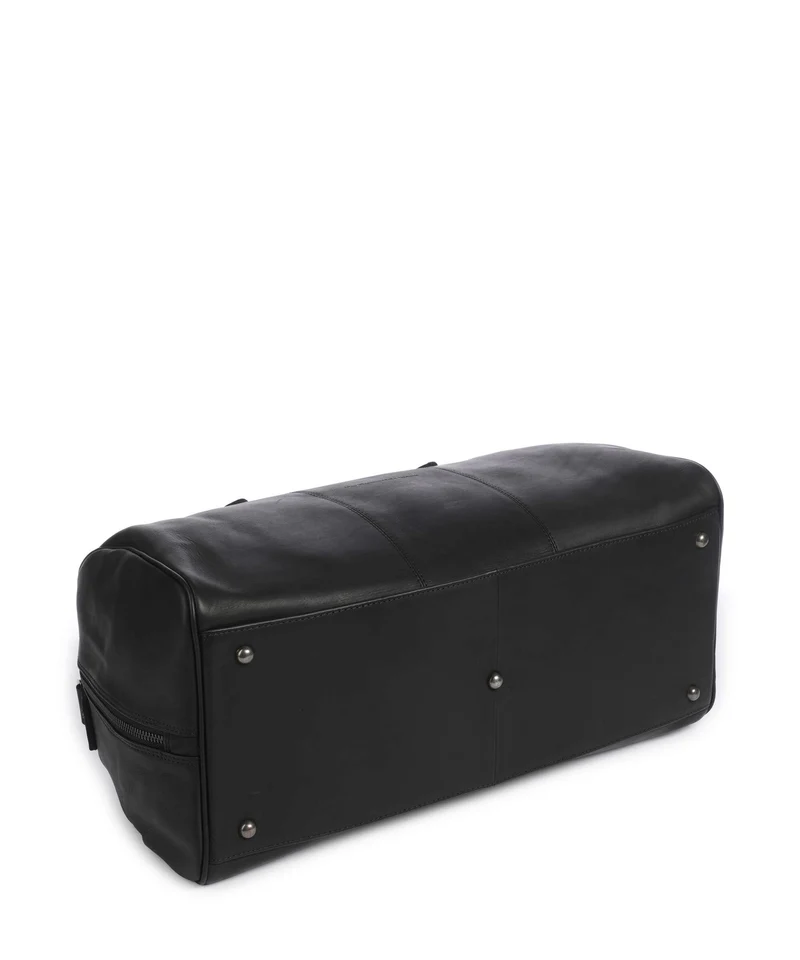 The Chesterfield Brand Wax Pull Up Cow William II Weekender black
