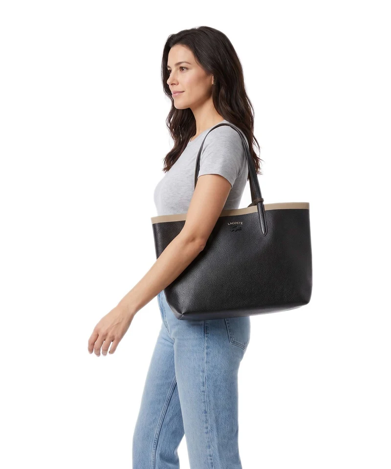 Lacoste Anna Shopper buffle mascara