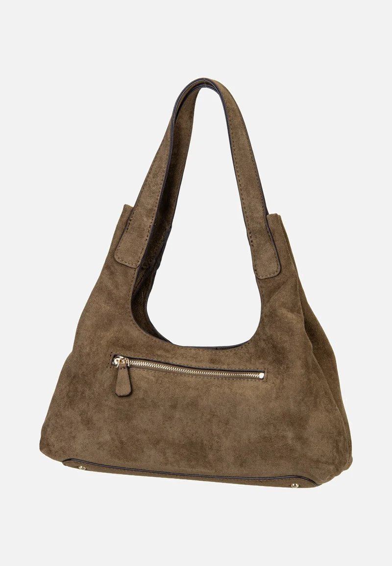 Sunset Small Suede 14010 Olive - Schultertasche