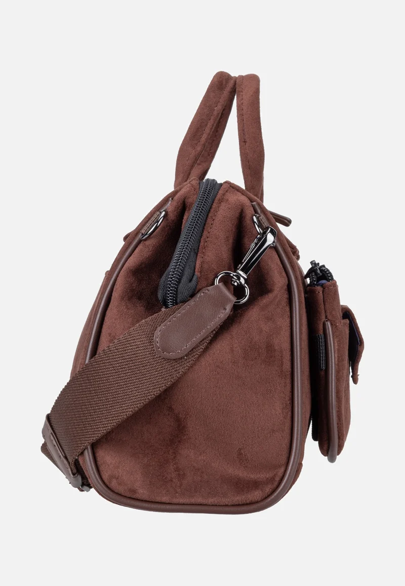 Crossbody Vegan Suede Medium Burlington - Henkeltasche