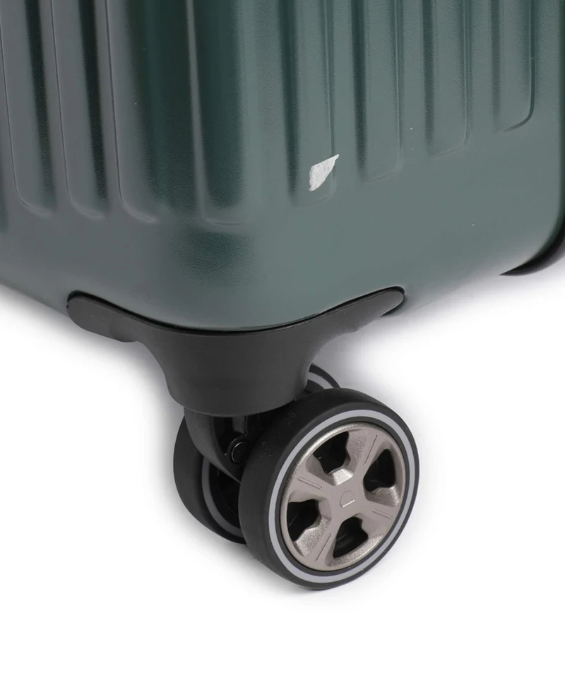 Delsey Paris Securitime 4-Rollen Trolley deep green