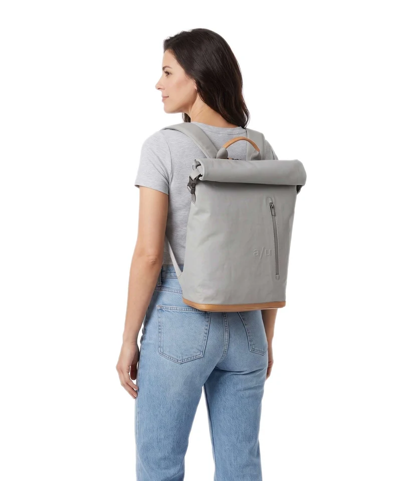 Aunts & Uncles Japan Fukui Rolltop Rucksack circular grey