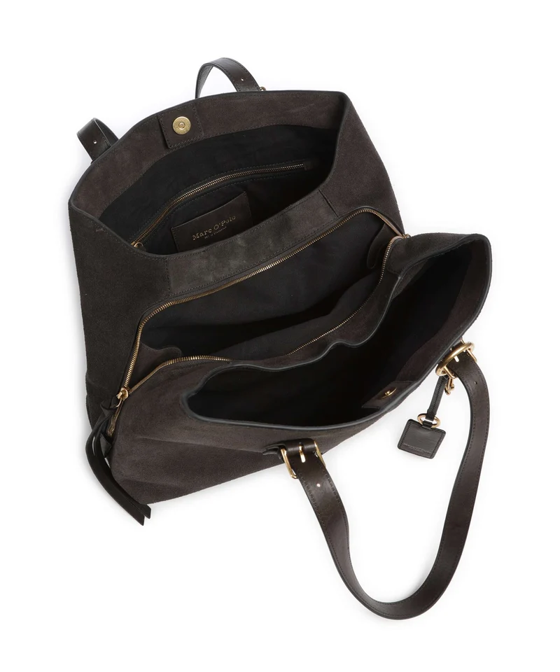 Marc O'Polo Phillis M Shopper burnt coffee