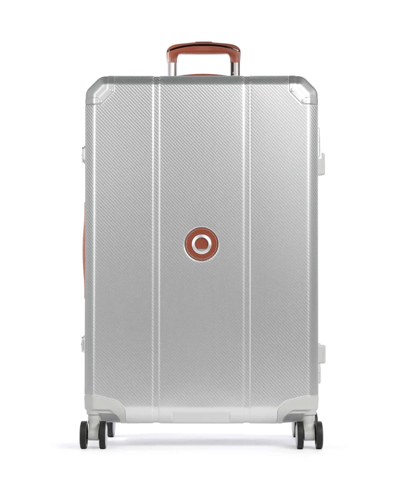 Delsey Paris Alu'R 4-Rollen Trolley silver
