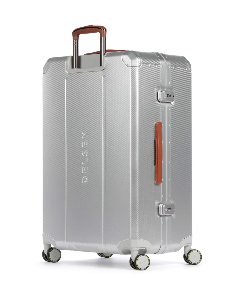 Delsey Paris Alu'R 4-Rollen Trolley silver