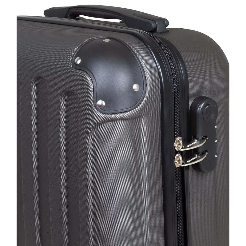 Hartschalen-Handgepäcktrolley Avalon - extra klein 45x36x20cm - Trolleygriff - Doppelrollen
