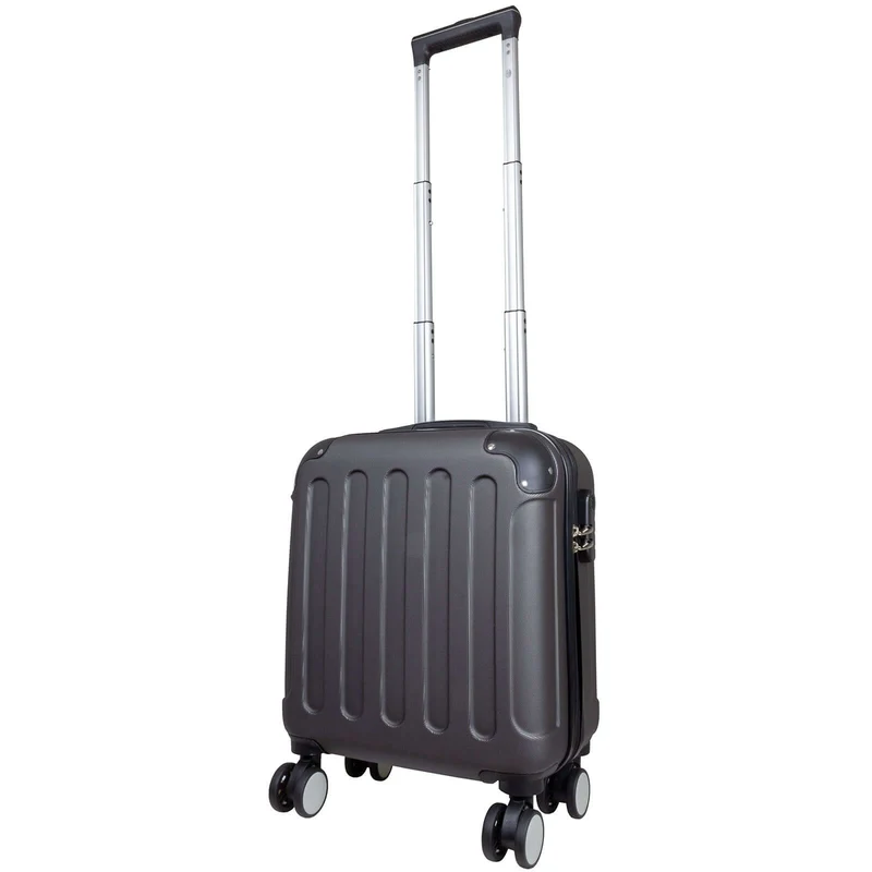 Hartschalen-Handgepäcktrolley Avalon - extra klein 45x36x20cm - Trolleygriff - Doppelrollen