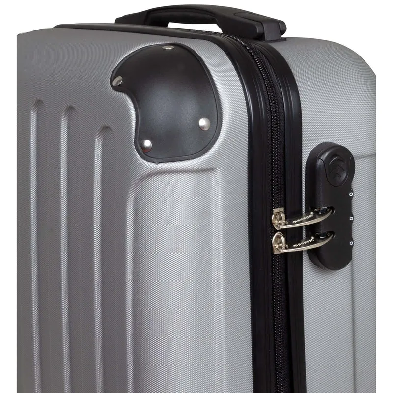 Hartschalen-Handgepäcktrolley Avalon - extra klein 45x36x20cm - Trolleygriff - Doppelrollen