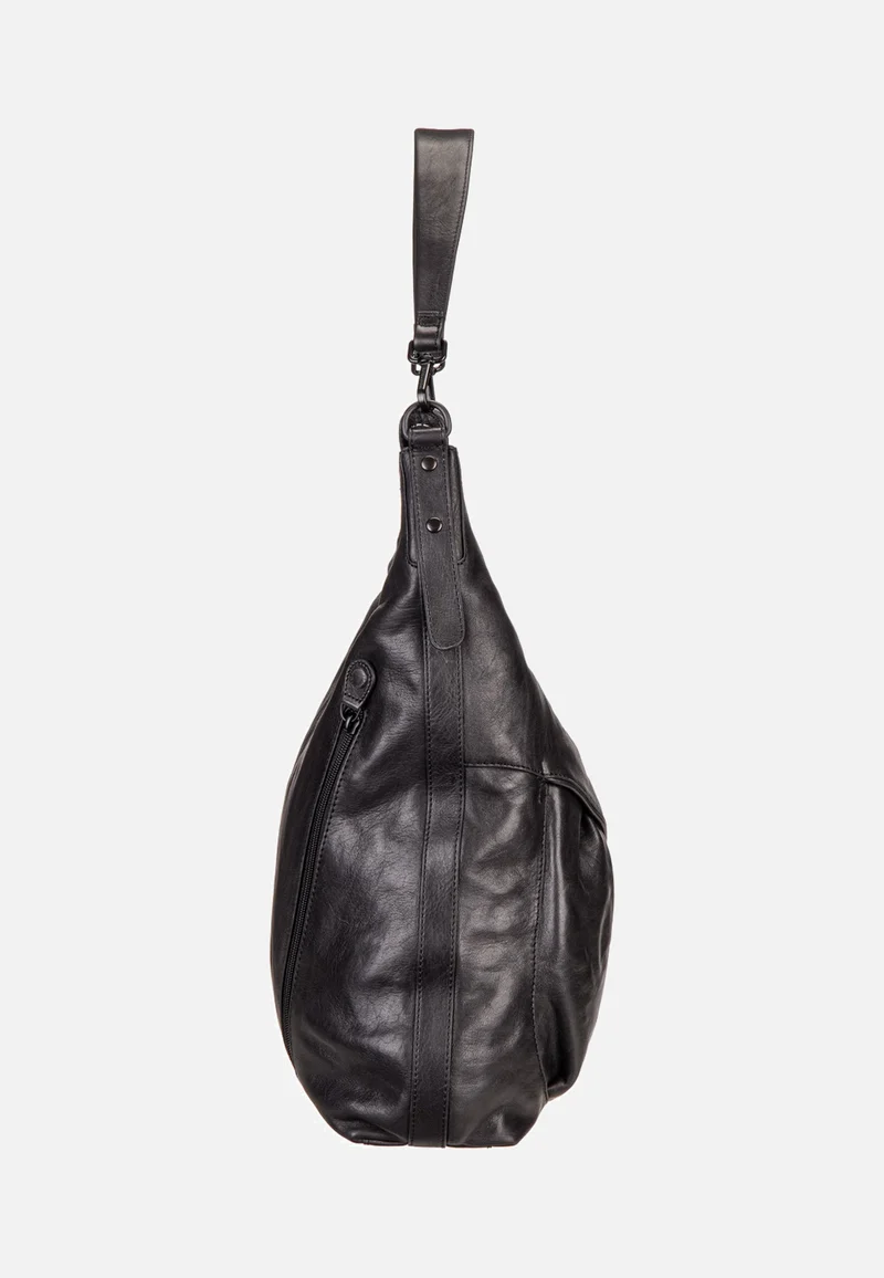 Mrs. Banoffee Pie Black Smoke - Hobo Bag