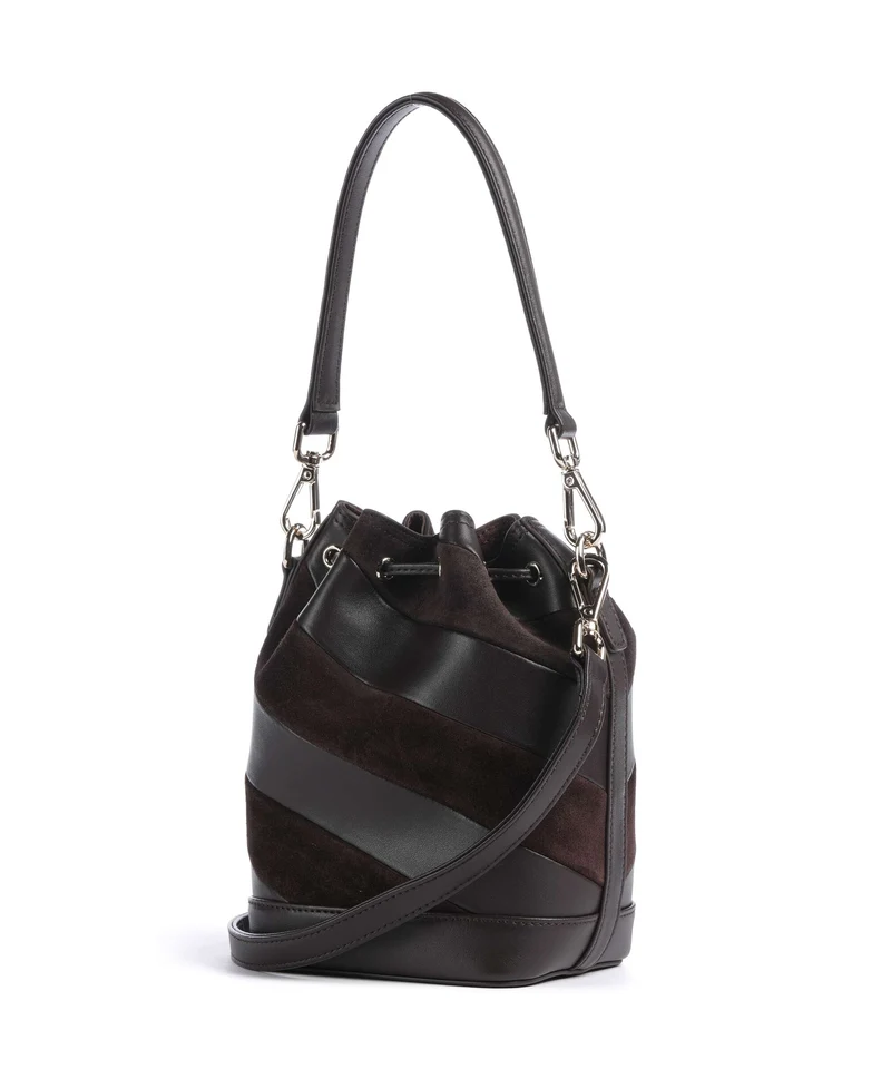 Kazar Brak Bucket Handtasche dark brown