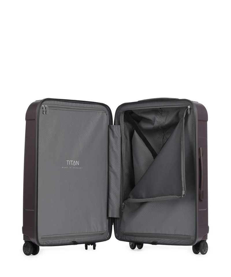 Titan X-Ray M 4-Rollen Trolley taupe