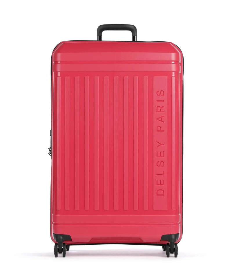 Delsey Paris Lutece Se 4-Rollen Trolley magenta
