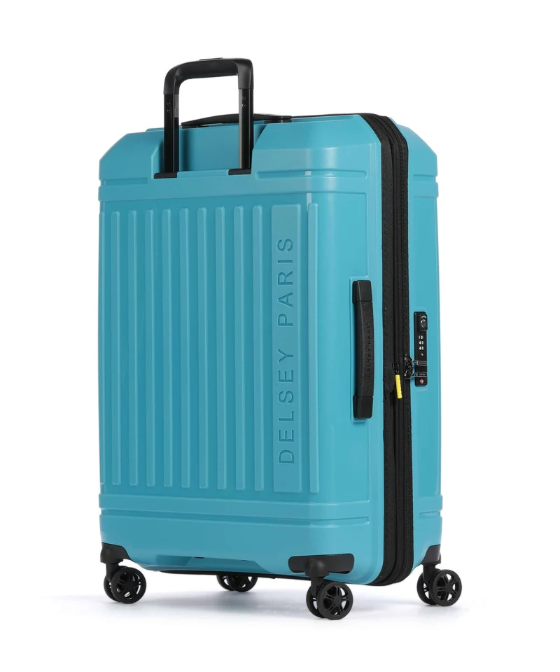 Delsey Paris Lutece Se 4-Rollen Trolley peacock