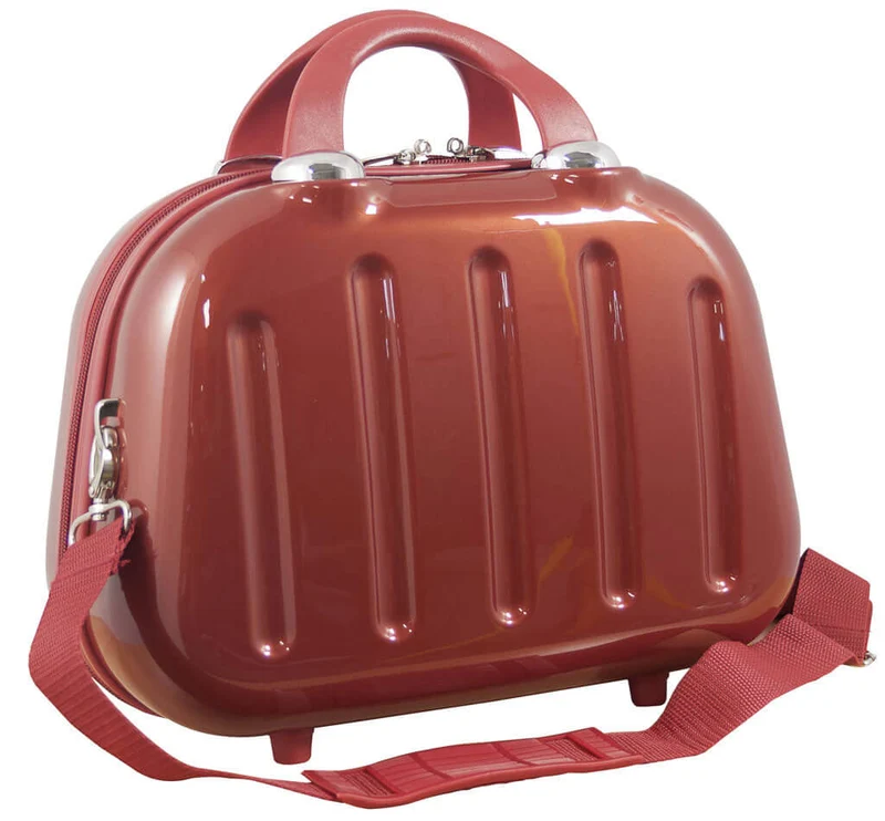Kosmetikkoffer hartschale - Schminkkoffer 14 Liter rot