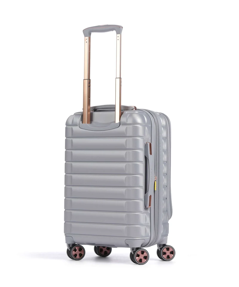 Delsey Paris Shadow 5.0 4-Rollen Trolley platinum