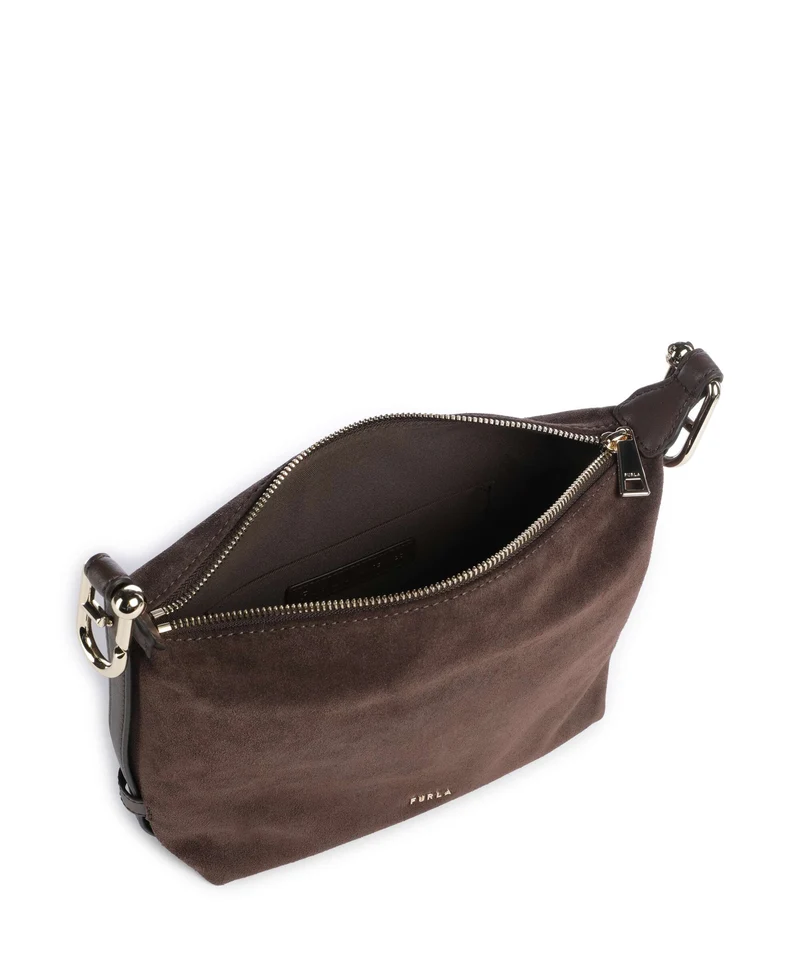 Furla Tonie Mini Schultertasche toni cioccolato