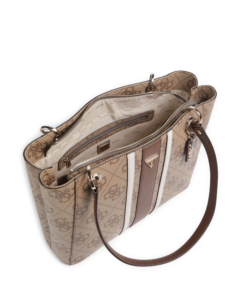 Guess Noelle II Shopper latte logo/brown