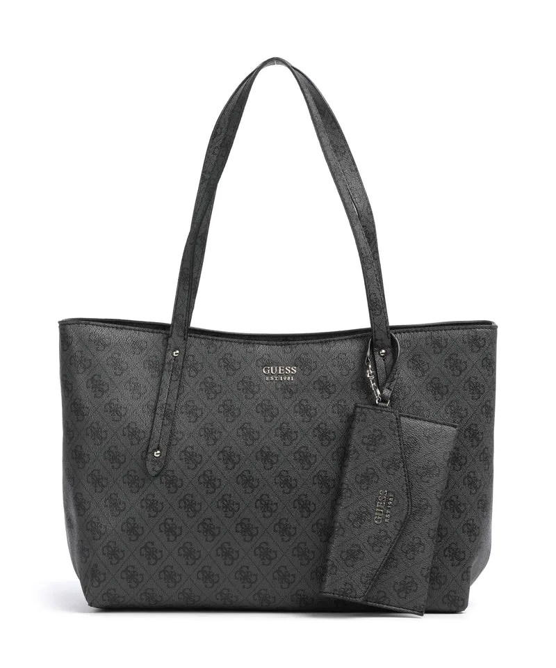 Guess Brenton Shopper coal logo