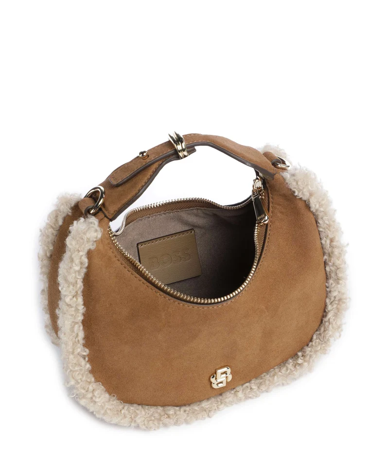 BOSS Beyond Handtasche medium beige