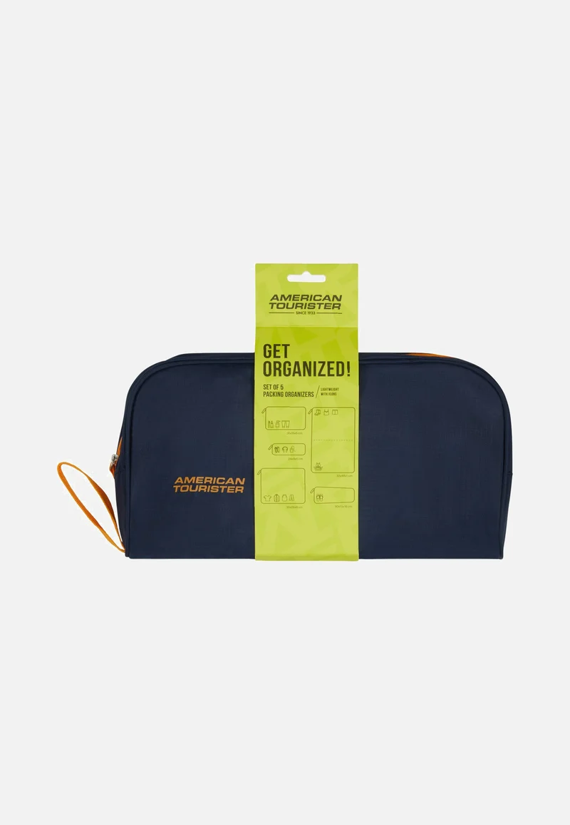 Packing Organizers 5Pcs Navy/Orange - Packing Organizers