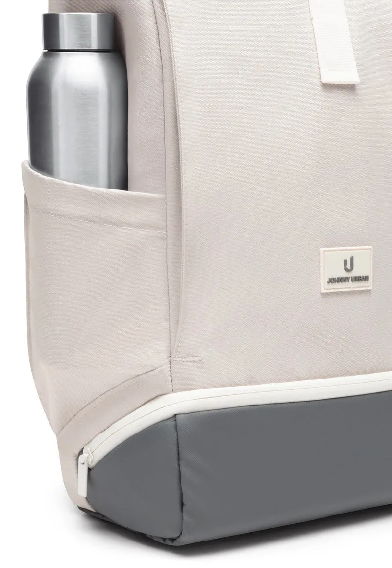 Allen Medium Sand-Grau - Rolltop Rucksack