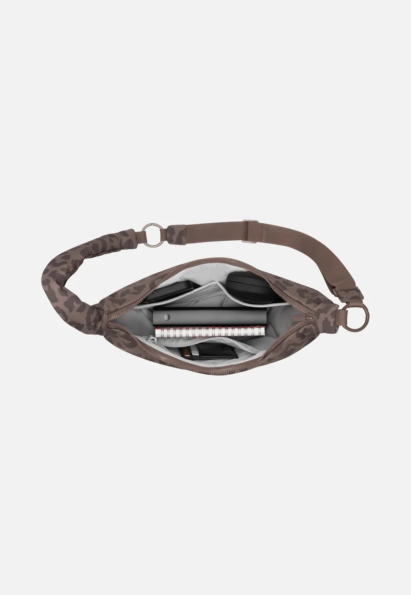 Lou Medium Brown Leo - Crossbody Bag