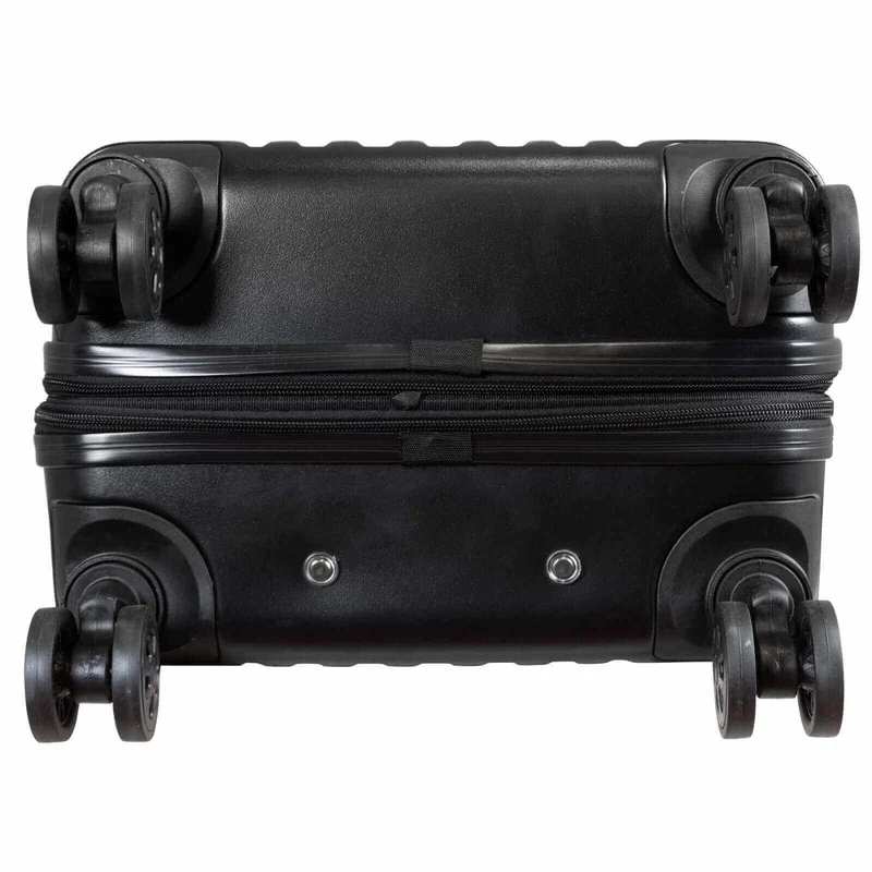 Handgepäck Boarding-Koffer Größe 55cm Hartschale Koffer-Trolley Doppelrollen Trendyshop365