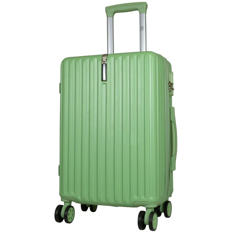 Handgepäck Boarding-Koffer Größe 55cm Hartschale Koffer-Trolley Doppelrollen Trendyshop365