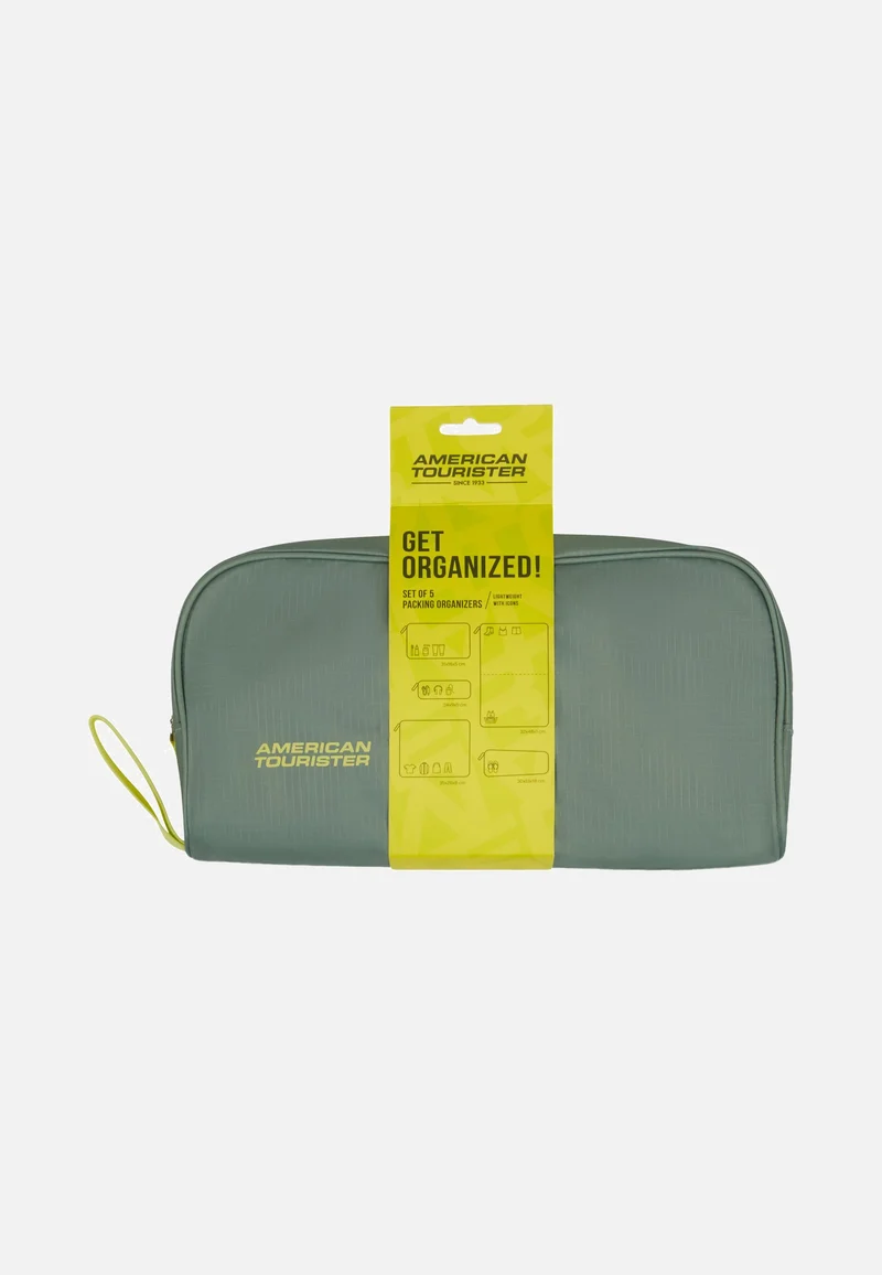 Packing Organizers 5Pcs Olive/Lime - Packing Organizers