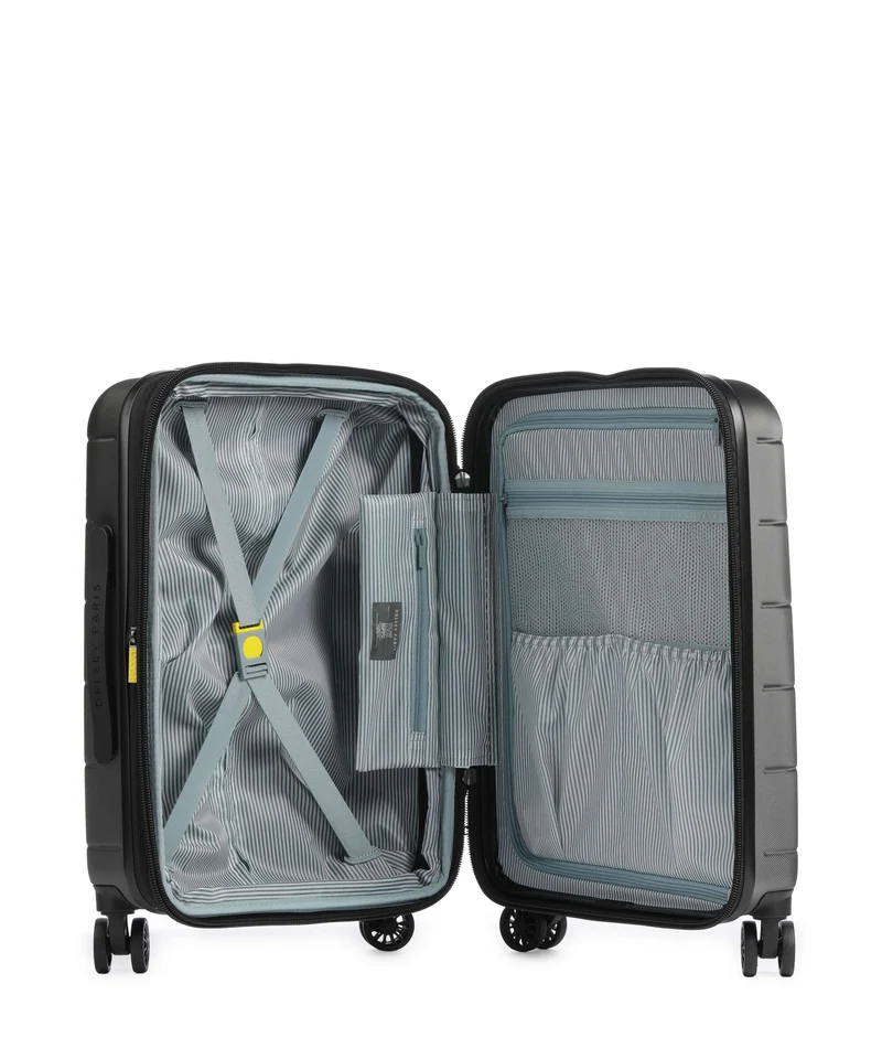 Delsey Paris Comete 4 Slim 4-Rollen Trolley black