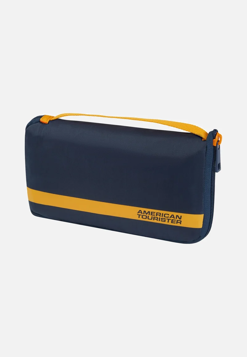 Foldable M Navy/Orange - Luggage Cover