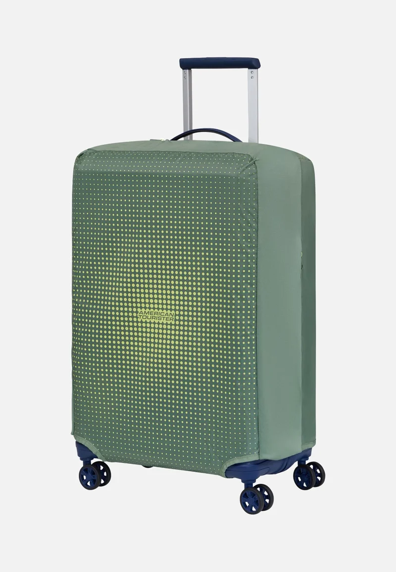 Foldable M Olive/Lime - Luggage Cover