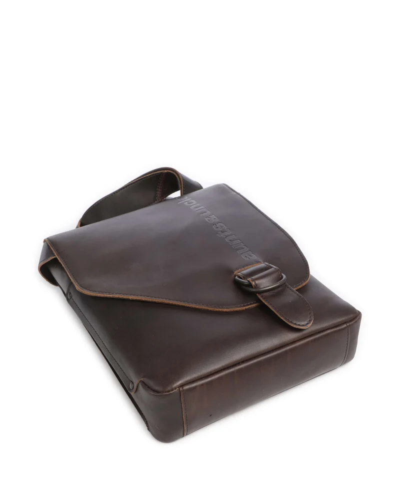Aunts & Uncles Heritage Jason Umhängetasche dark brown