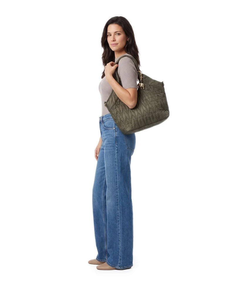 Anokhi Shopper olive