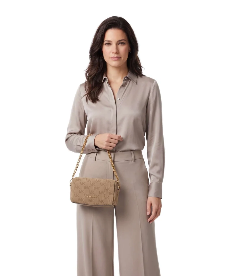 Michael Kors Bryant Small Umhängetasche burnt khaki